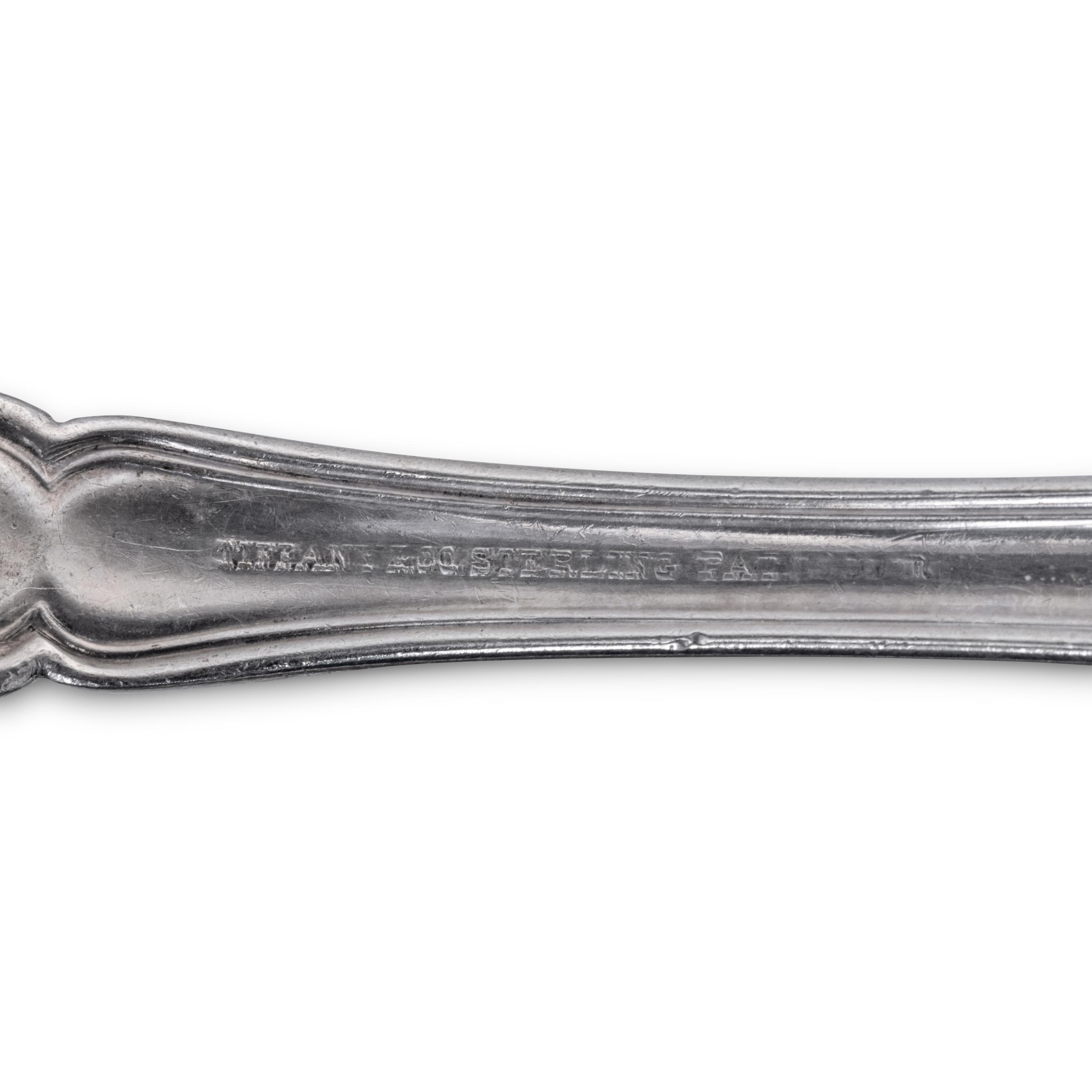 Three Tiffany and Co. Silver Serving Articles