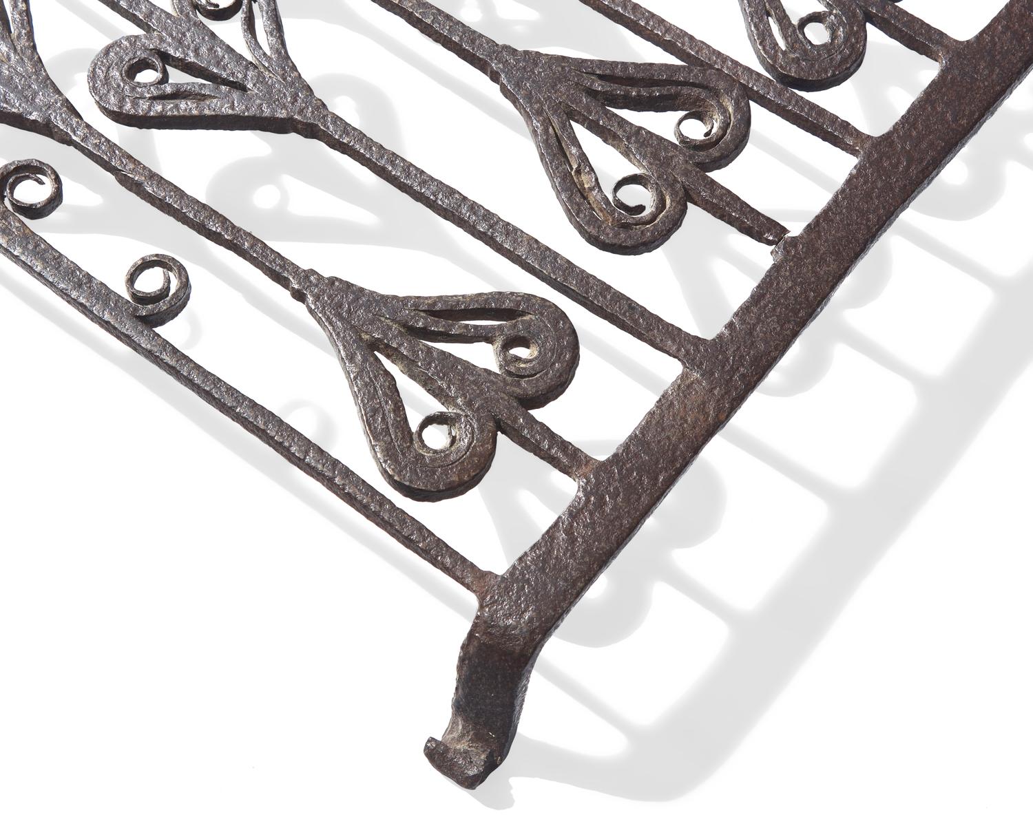 A Wrought Iron Gridiron, French or Flemish, 18th Century