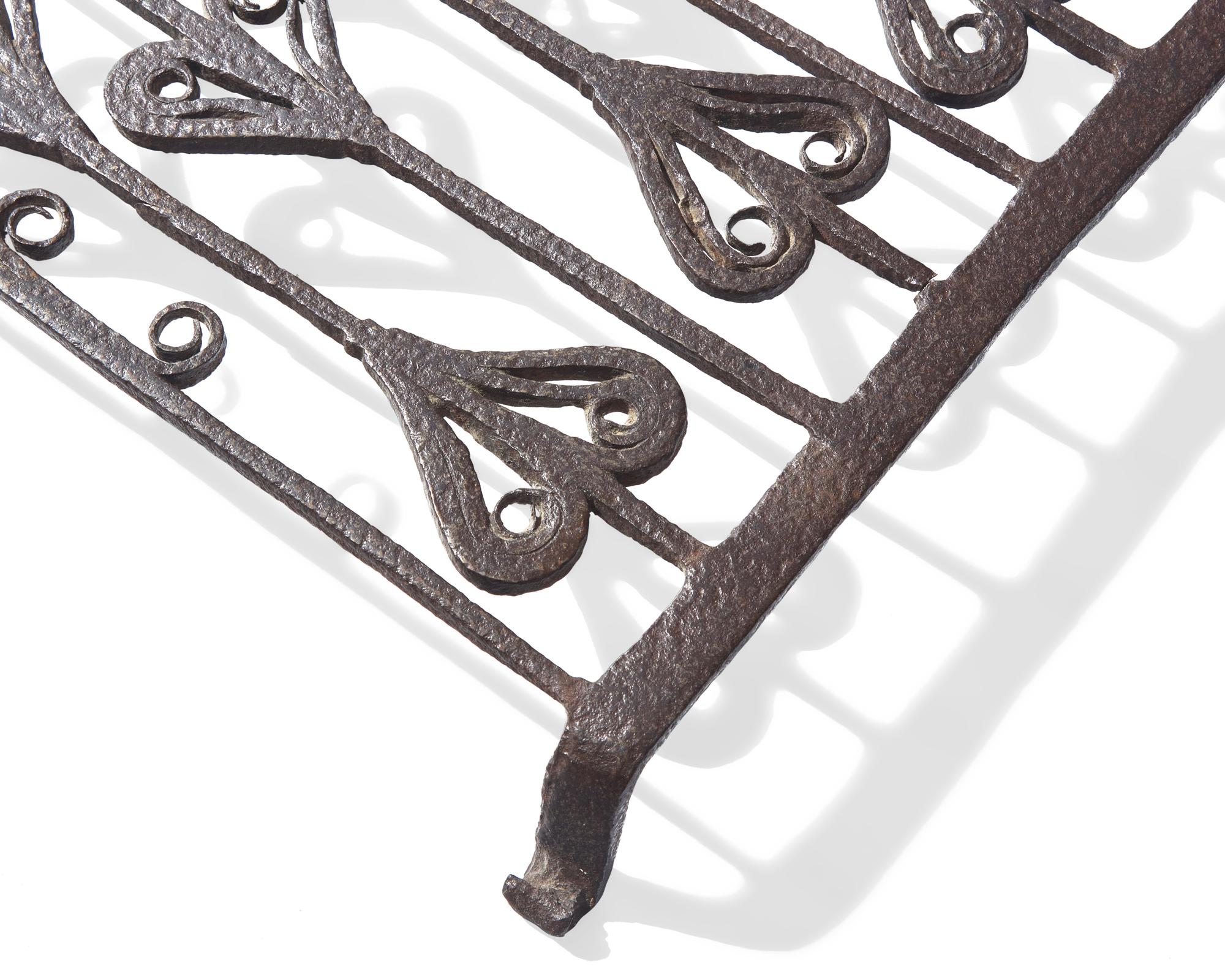 A Wrought Iron Gridiron, French or Flemish, 18th Century