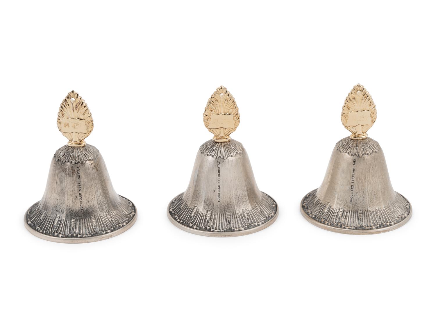 A Collection of Twenty-Three Buccellati Parcel-Gilt Silver Ornaments