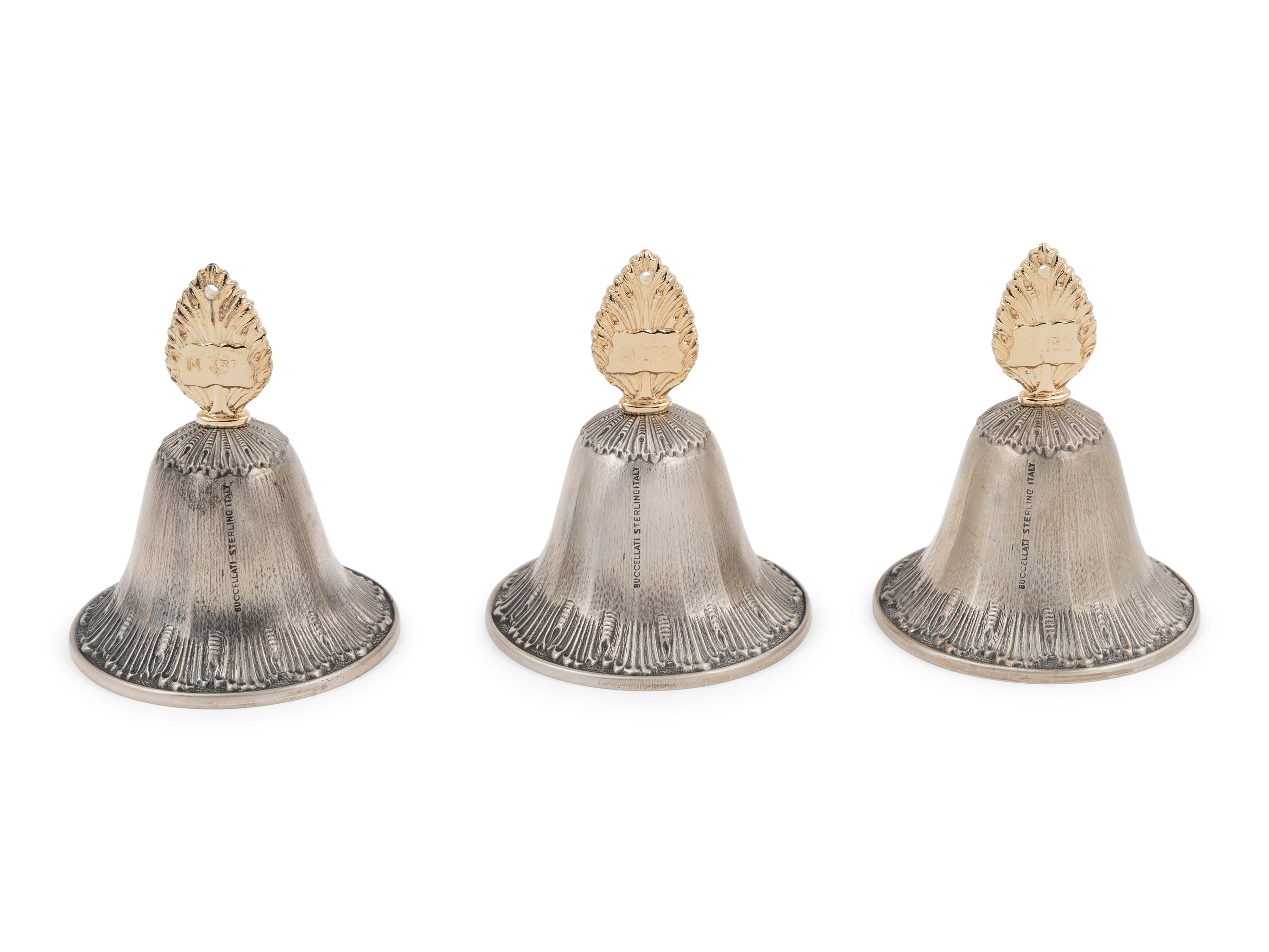 A Collection of Twenty-Three Buccellati Parcel-Gilt Silver Ornaments