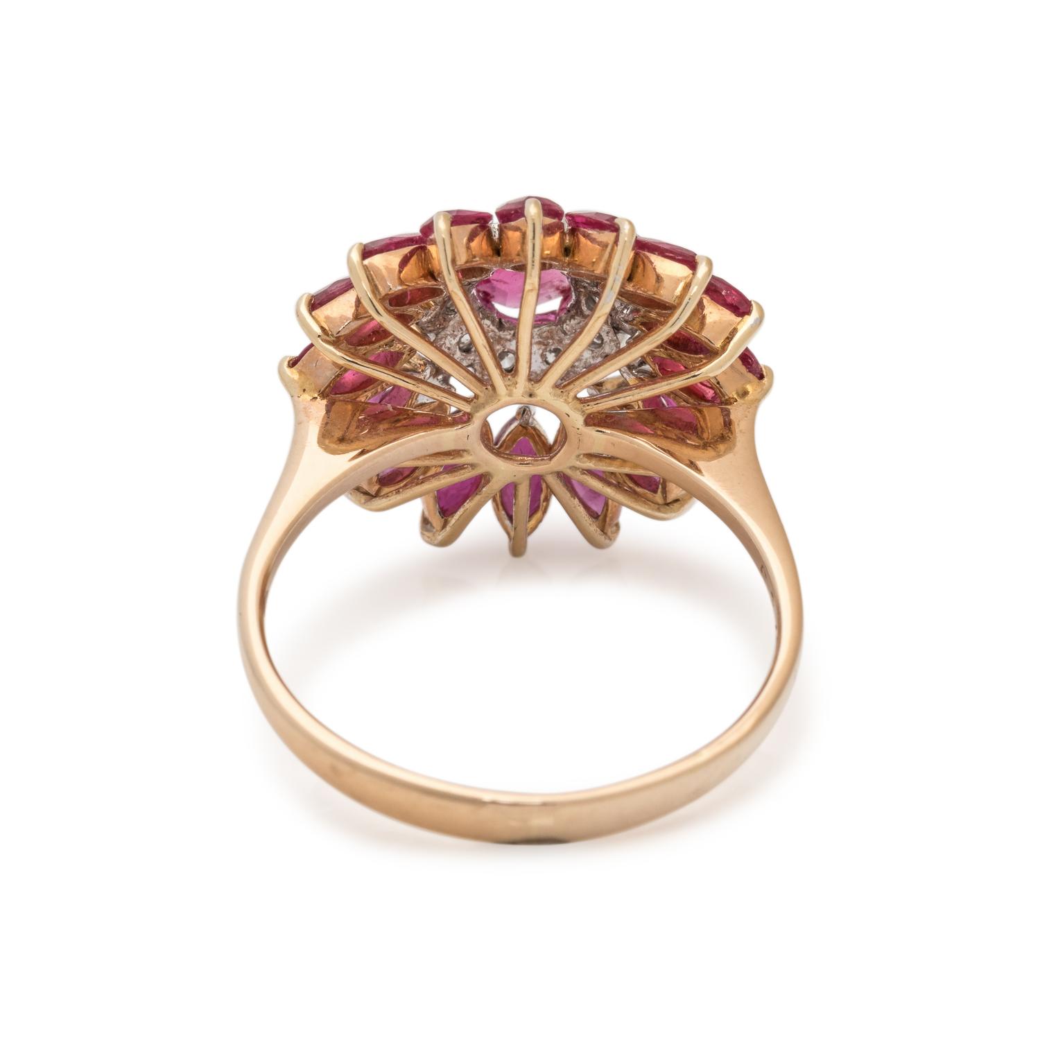 RUBY AND DIAMOND RING