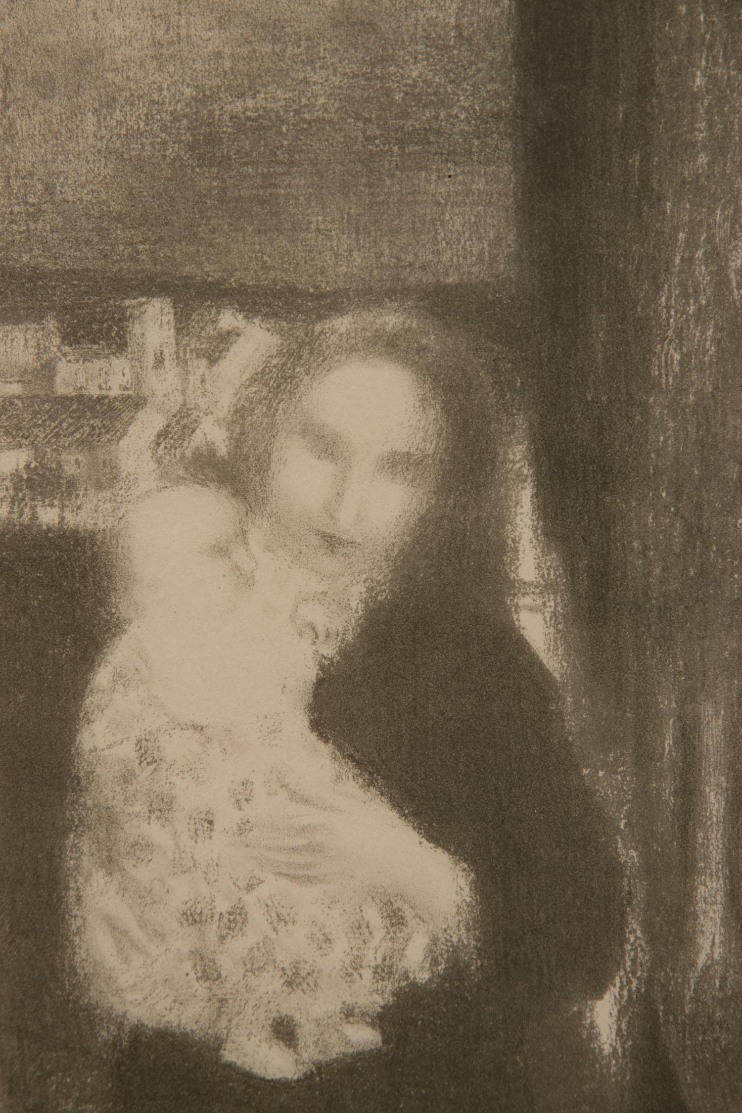 A group of three 20th Century French prints (by Maurice Denis, Adrien de Witte and one signed illegibly)