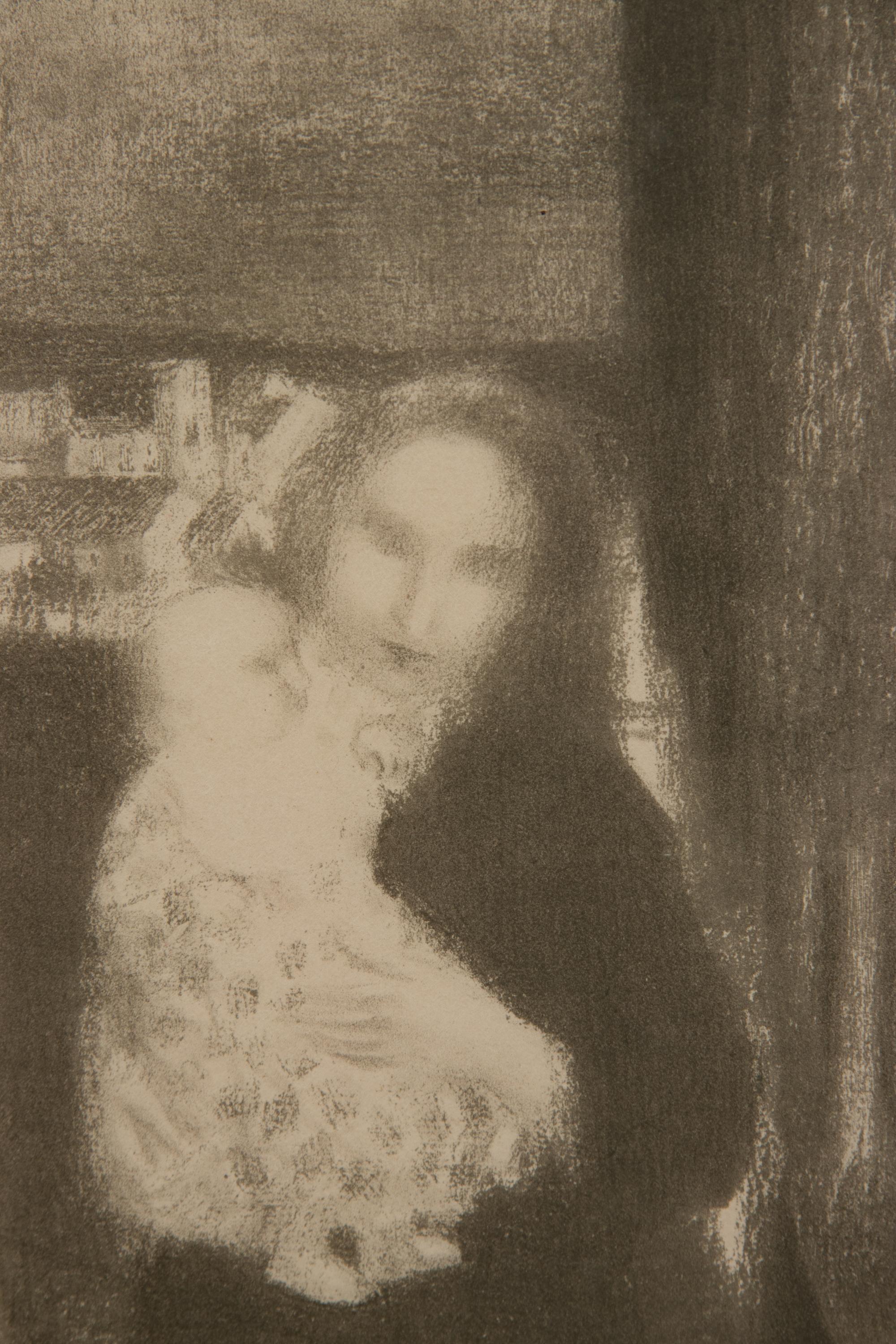 A group of three 20th Century French prints (by Maurice Denis, Adrien de Witte and one signed illegibly)