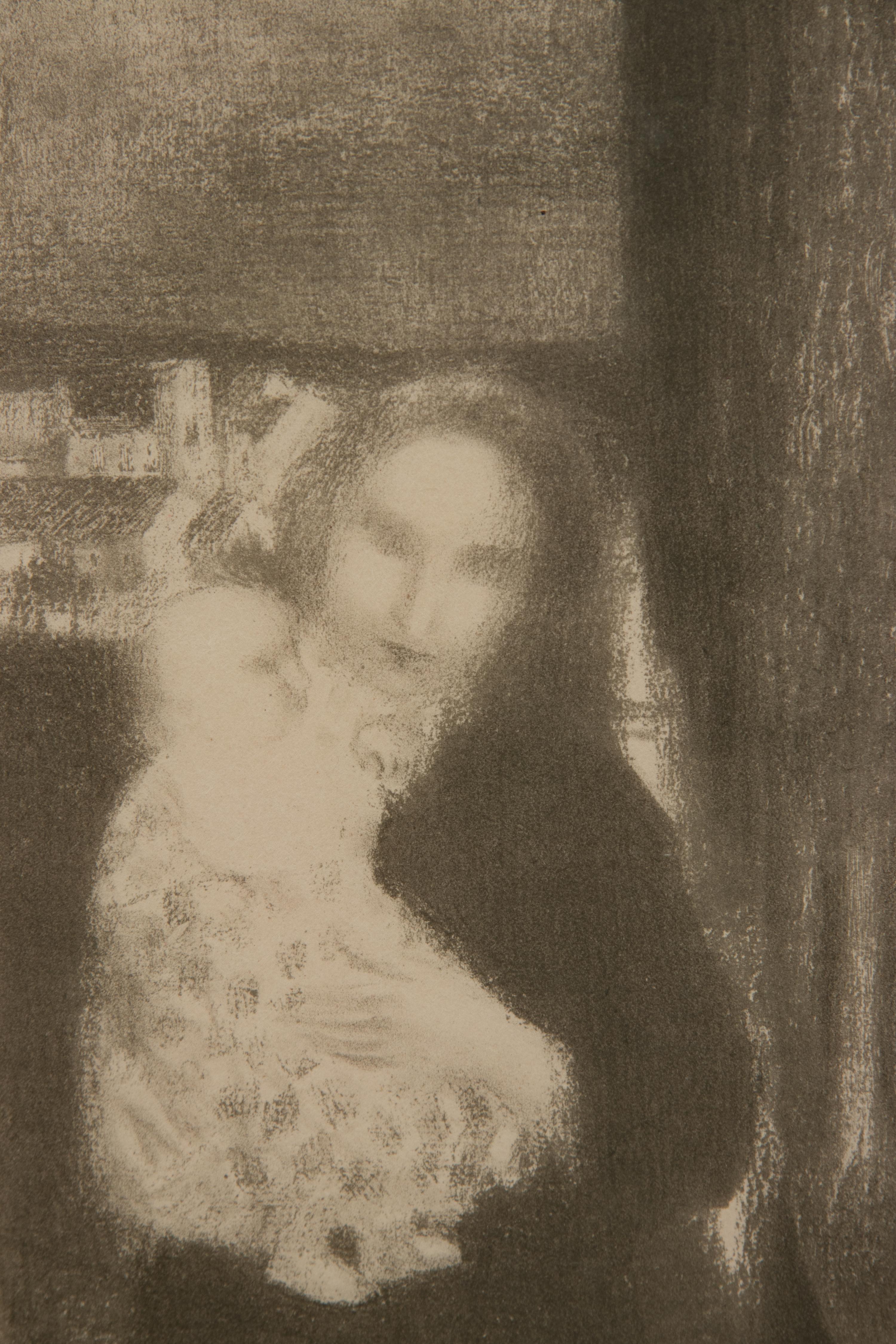 A group of three 20th Century French prints (by Maurice Denis, Adrien de Witte and one signed illegibly)