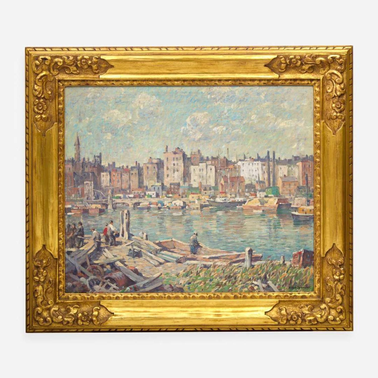 Robert Spencer (American, 1879–1931) Harlem River