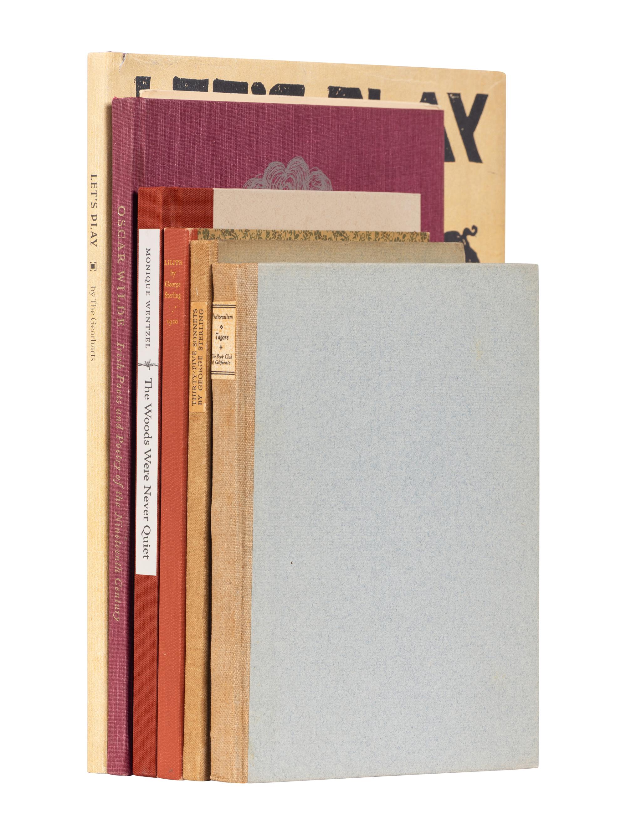 [BOOK CLUB OF CALIFORNIA - LIT]. A group of 6 works from the Book Club of California, comprising:
