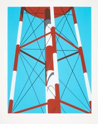 Allan D'Arcangelo, (American, 1930-1998), A group of five works from Watertower, 1973