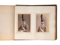 [LATE INDIAN WARS]. PACH, G.W. (1848-1904), photographer. US Military Academy year book for the Class of 1875, containing photographs of notable officers, professors, and cadets, incl. Little Bighorn casualty James G. Sturgis. New York: 1875.