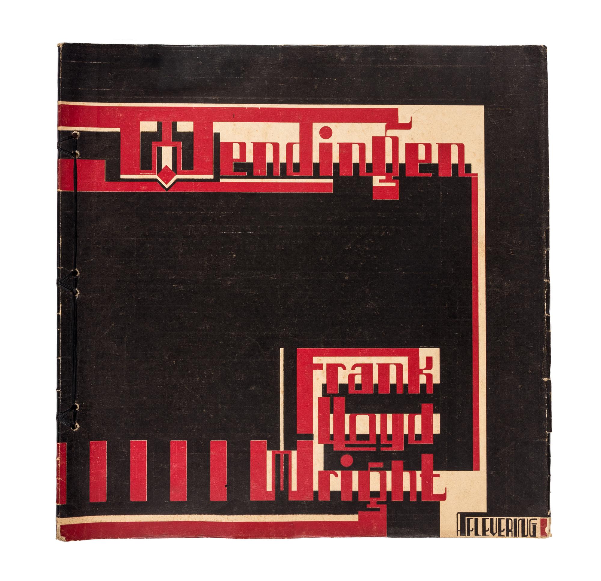 WRIGHT, Frank Lloyd (1869–1959). Wendingen: The Life–Work of the American Architect Frank Lloyd Wright . Series 7, nos. 3-9. Santpoort, Holland: C.A. Mees, 1925-1926.