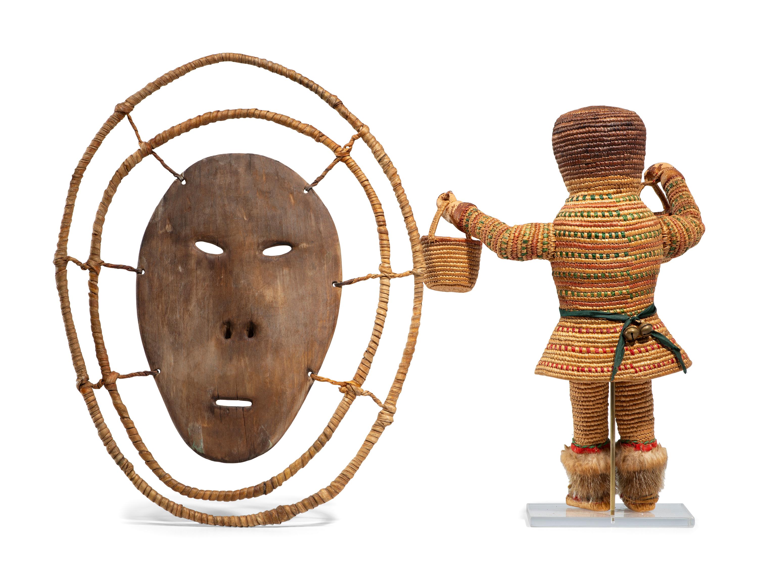 Arctic Basketry Doll and Mask