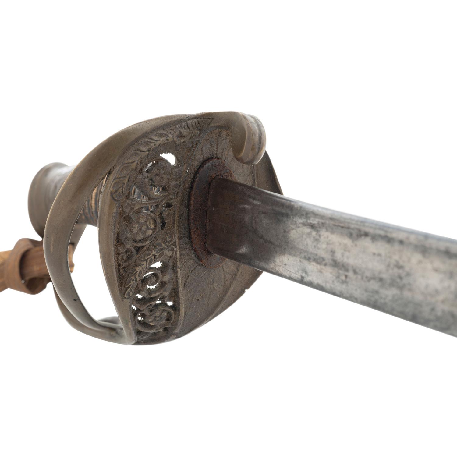 Leech & Rigdon Extra Branch Inside Guard CS Marked Staff & Field Officer's Sword