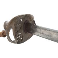 Leech & Rigdon Extra Branch Inside Guard CS Marked Staff & Field Officer's Sword