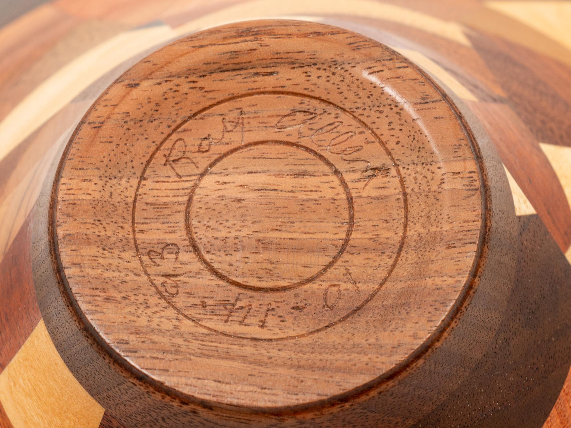 Three Turned Wood Bowls by Ray Allen