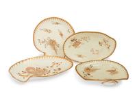 A Wedgwood Nautilus Porcelain Dessert Service