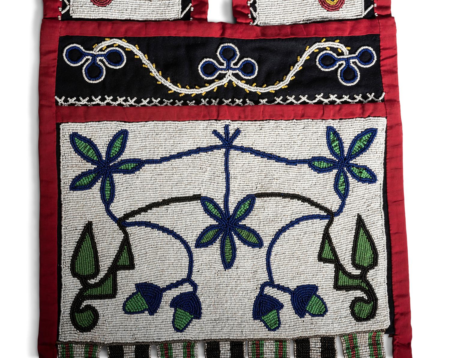 Ho-Chunk Beaded Bandolier Bag