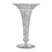 An American Silver Vase