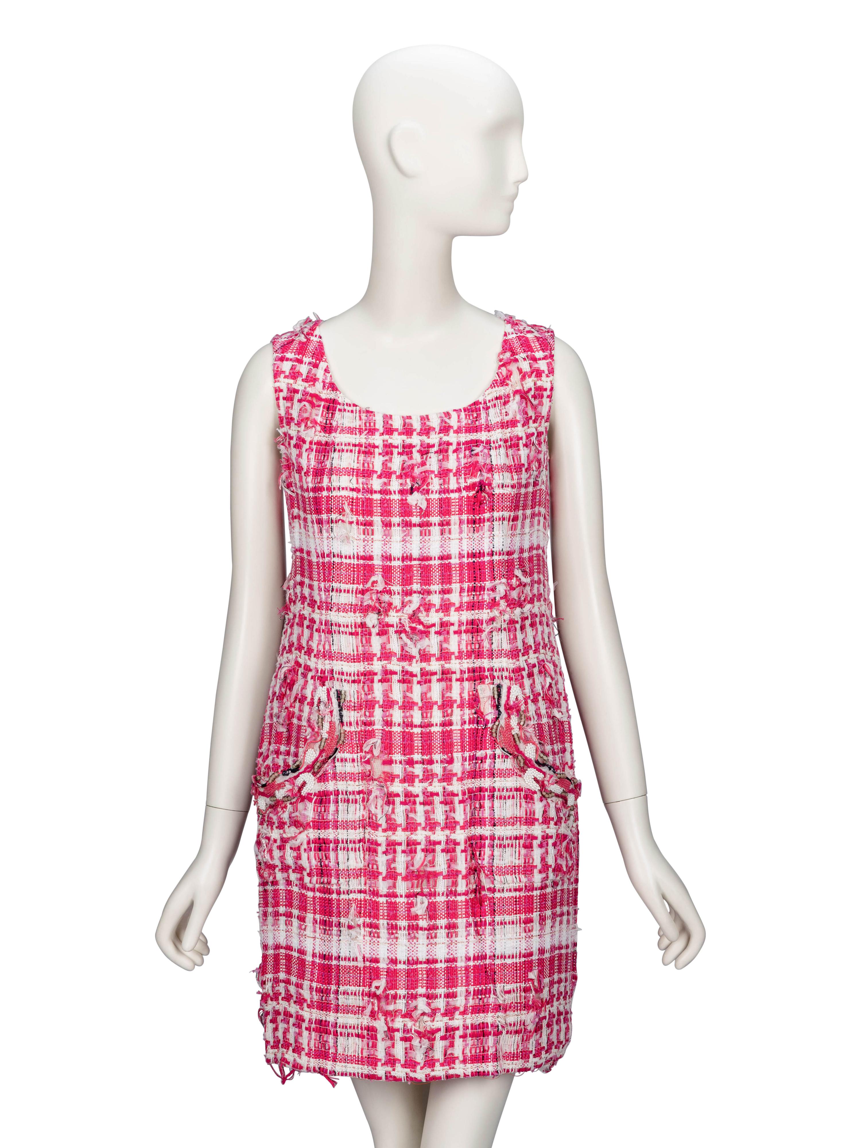 Chanel, Distressed Tweed Dress