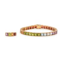 MULTICOLOR GEMSTONE SET