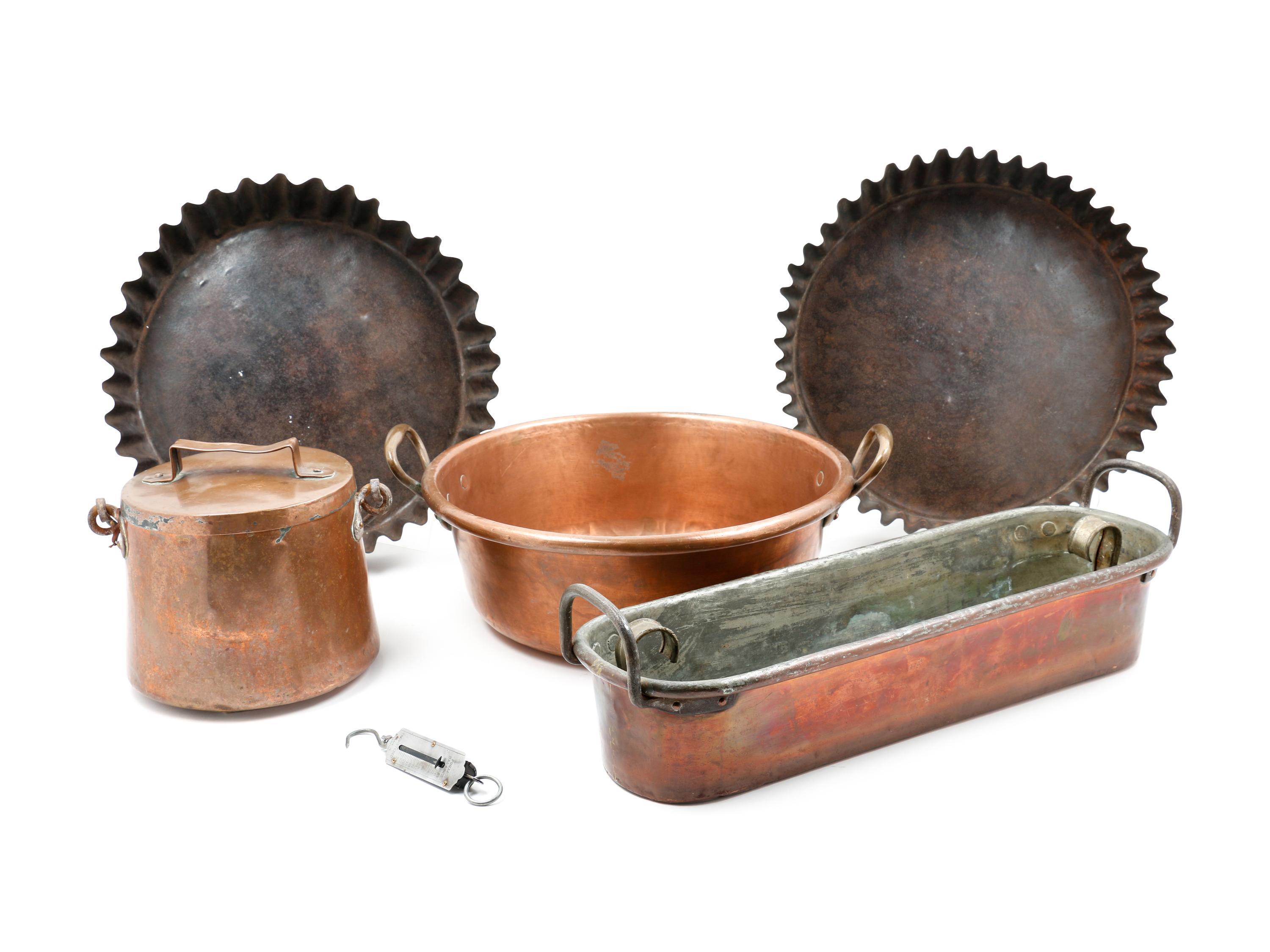 Three Copper Cooking Articles