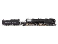 A Tenshodo Polychrome HO-Gauge Southern Pacific 2-8-8-4 Locomotive and Tender