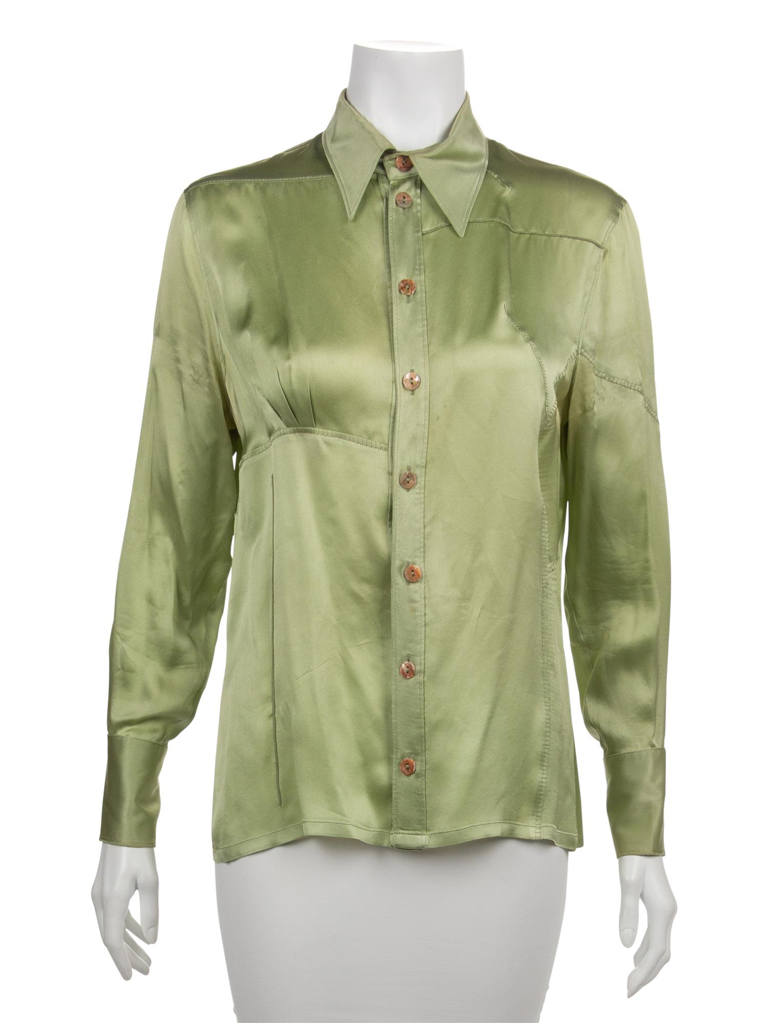 Three Jean Paul Gaultier Blouses, 1980-90s