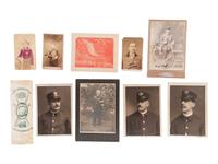 [POLICE AND FIREFIGHTING] Ephemera and photographs of Police and Fire personnel.