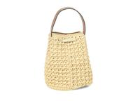CELINE, RAFFIA BUCKET BAG