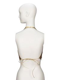 Whiting & Davis, Metal Mesh Halter Top