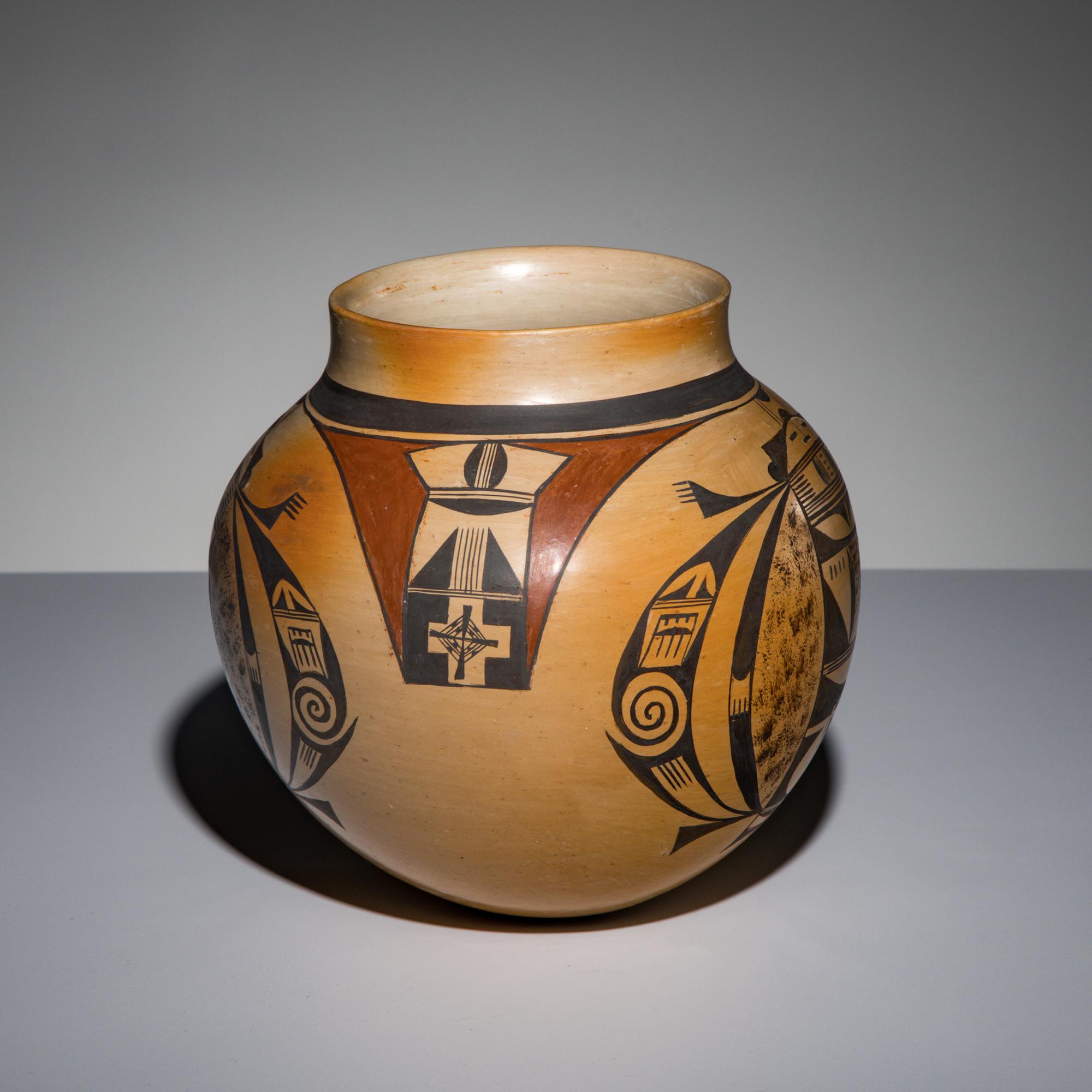 Dextra Quotskuyva Nampeyo (Hopi-Tewa, 1928-2019) — Polychrome Pottery Jar