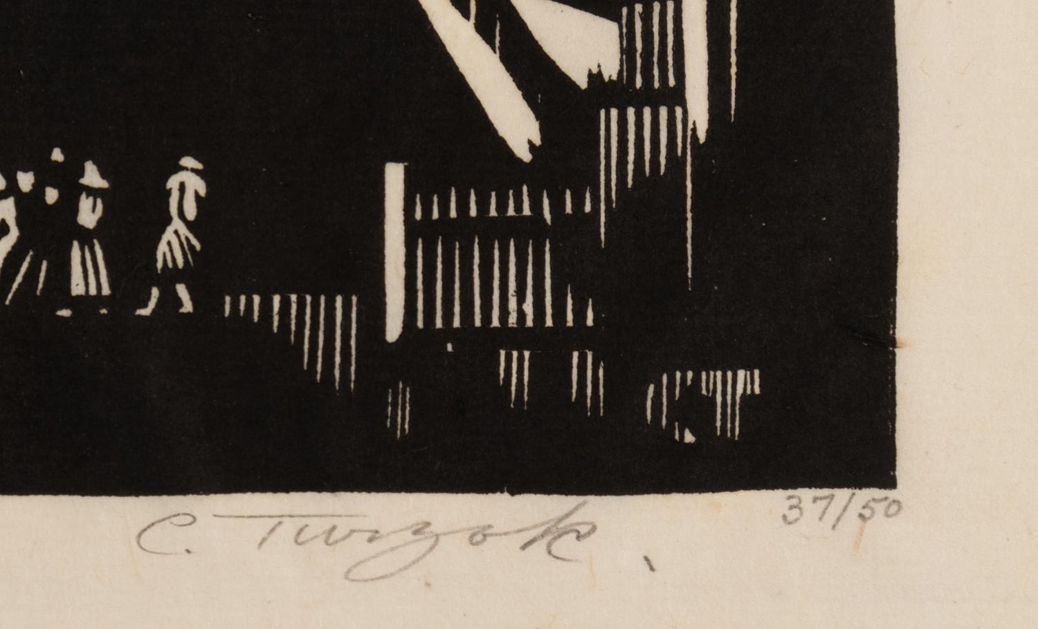A pair of prints ( Merchandise Mart; Methodist Church )