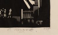 A pair of prints ( Merchandise Mart; Methodist Church )
