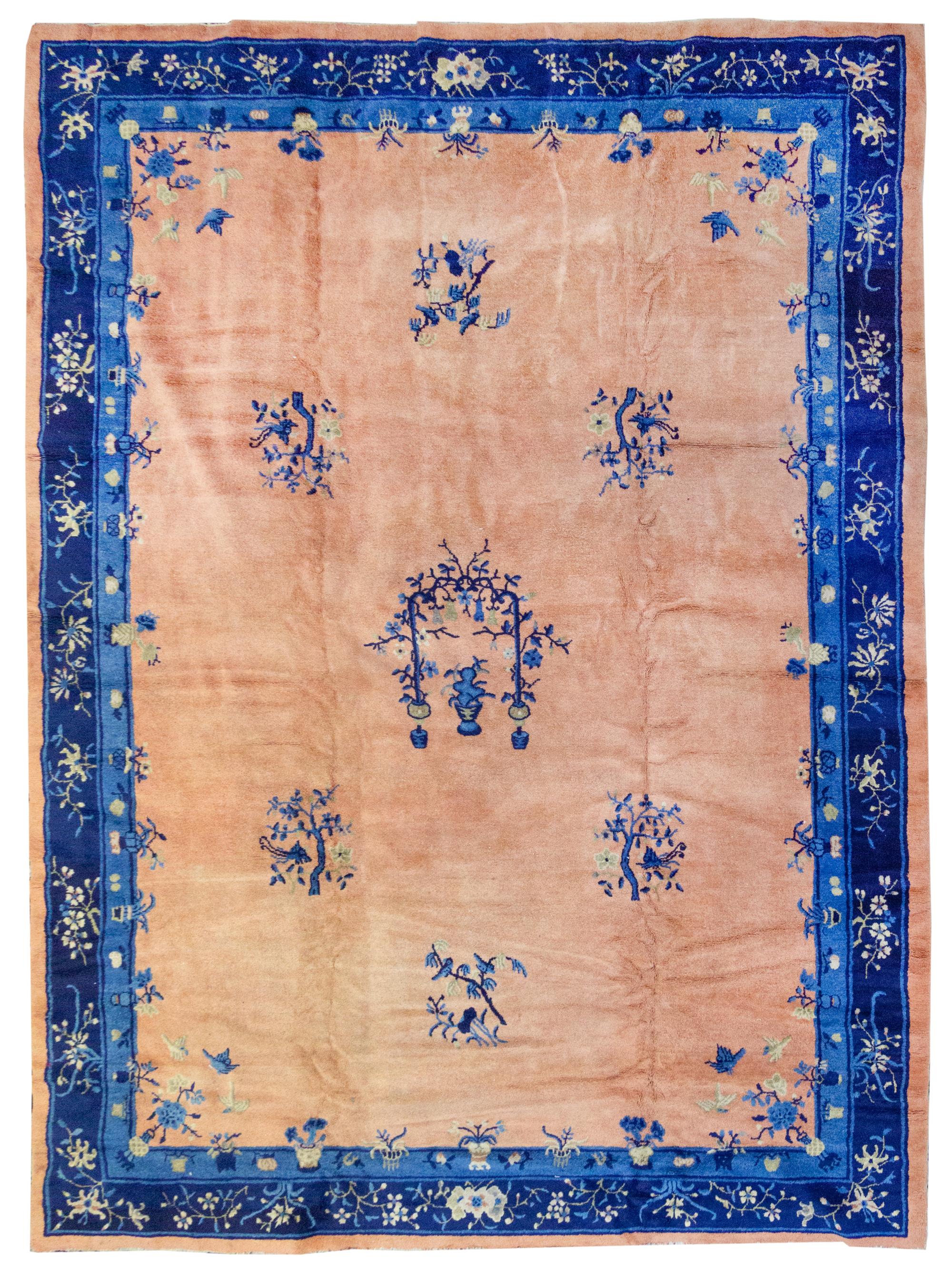 A Chinese Wool Rug 9 feet 5 inches x 5 feet 6 inches. — PEKING, CIRCA 1920s