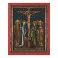 Master of the Little Cologne Passion (German, 15th Century) — Christ on the Cross (The Crucifixion)