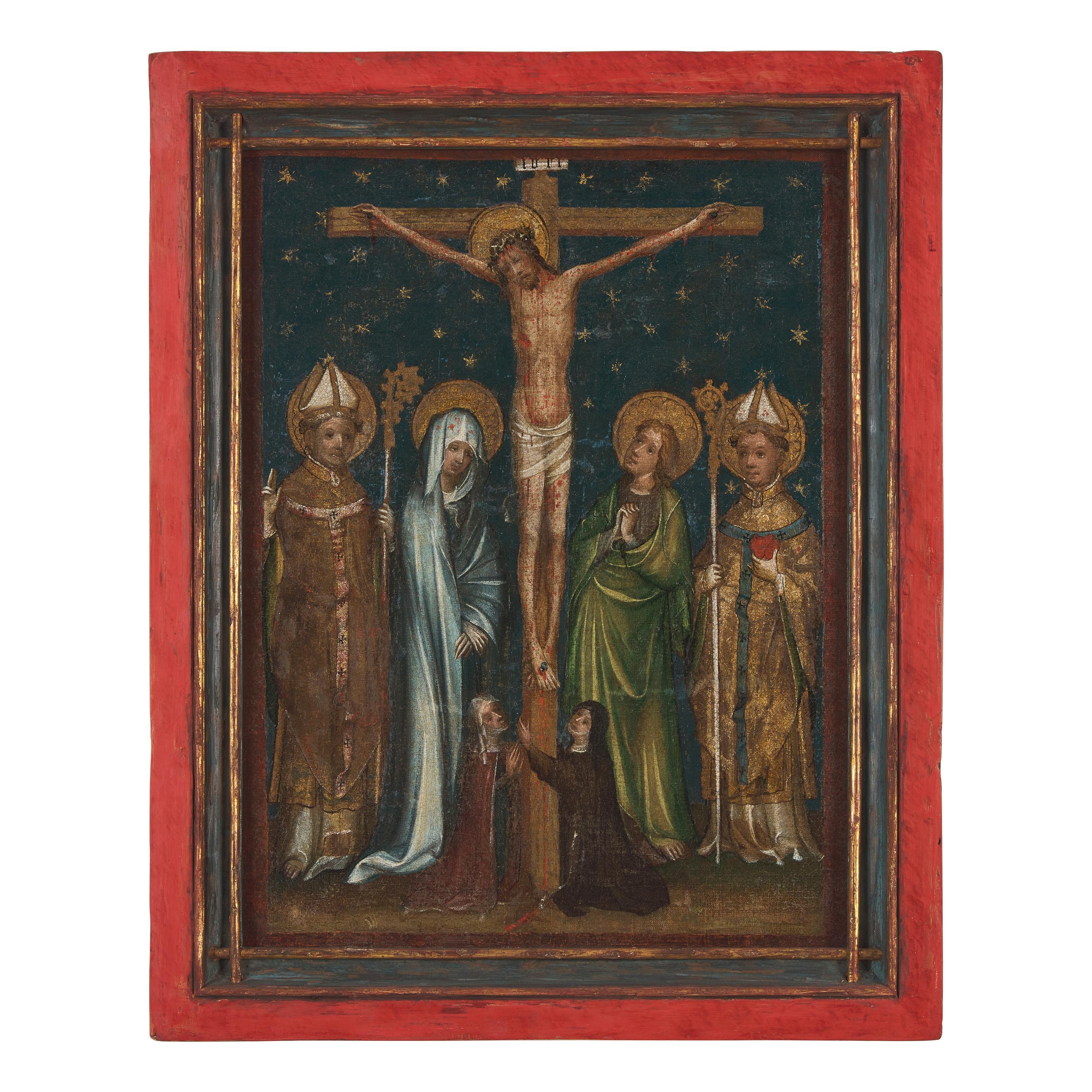 Master of the Little Cologne Passion (German, 15th Century) — Christ on the Cross (The Crucifixion)
