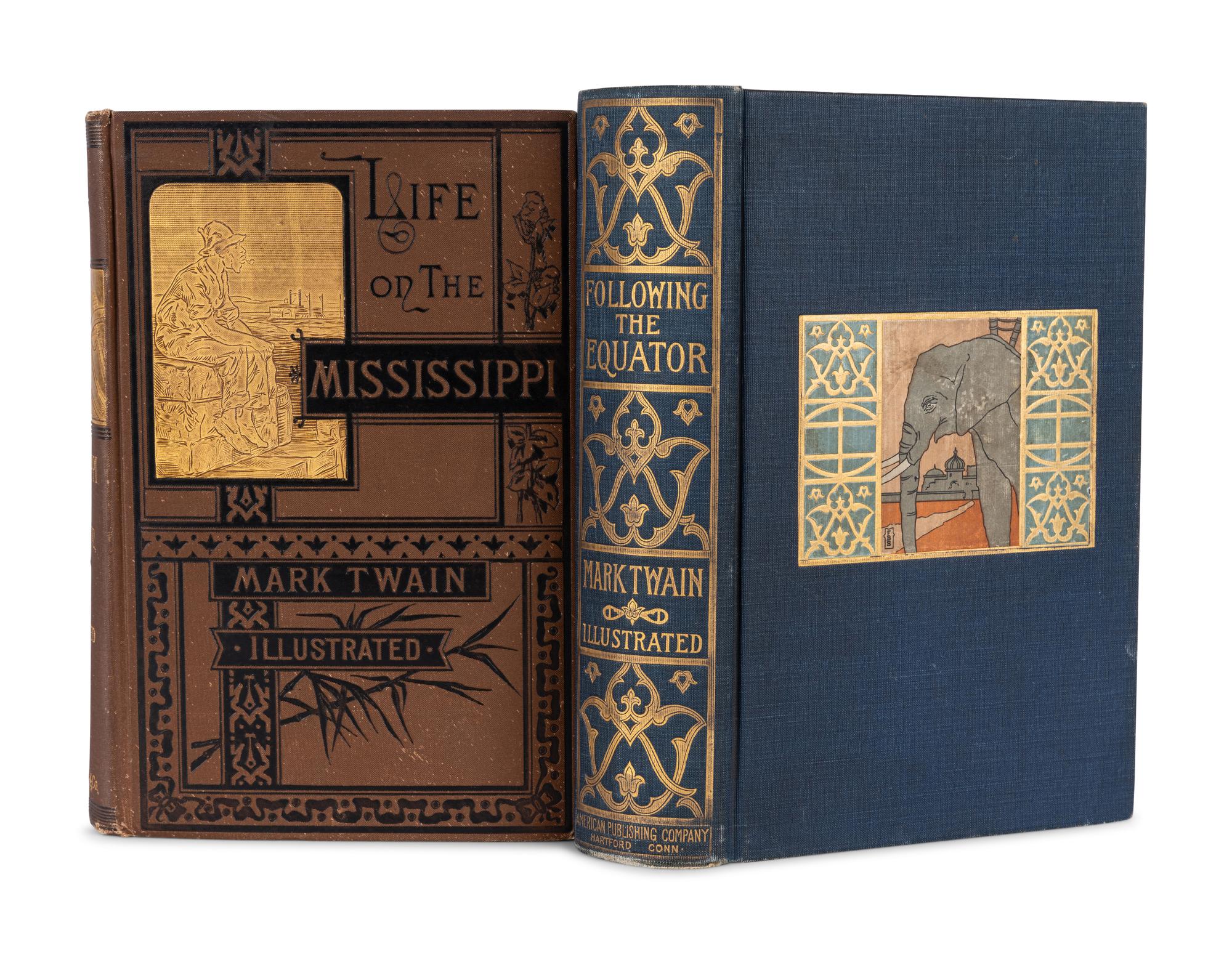 CLEMENS, Samuel Langhorne ("Mark Twain") (1835-1910). Life on the Mississippi . Boston: James R. Osgood and Company, 1883.