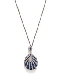 COLLECTION OF SAPPHIRE AND DIAMOND JEWELRY