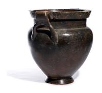 A Laconian Black-Glazed Krater