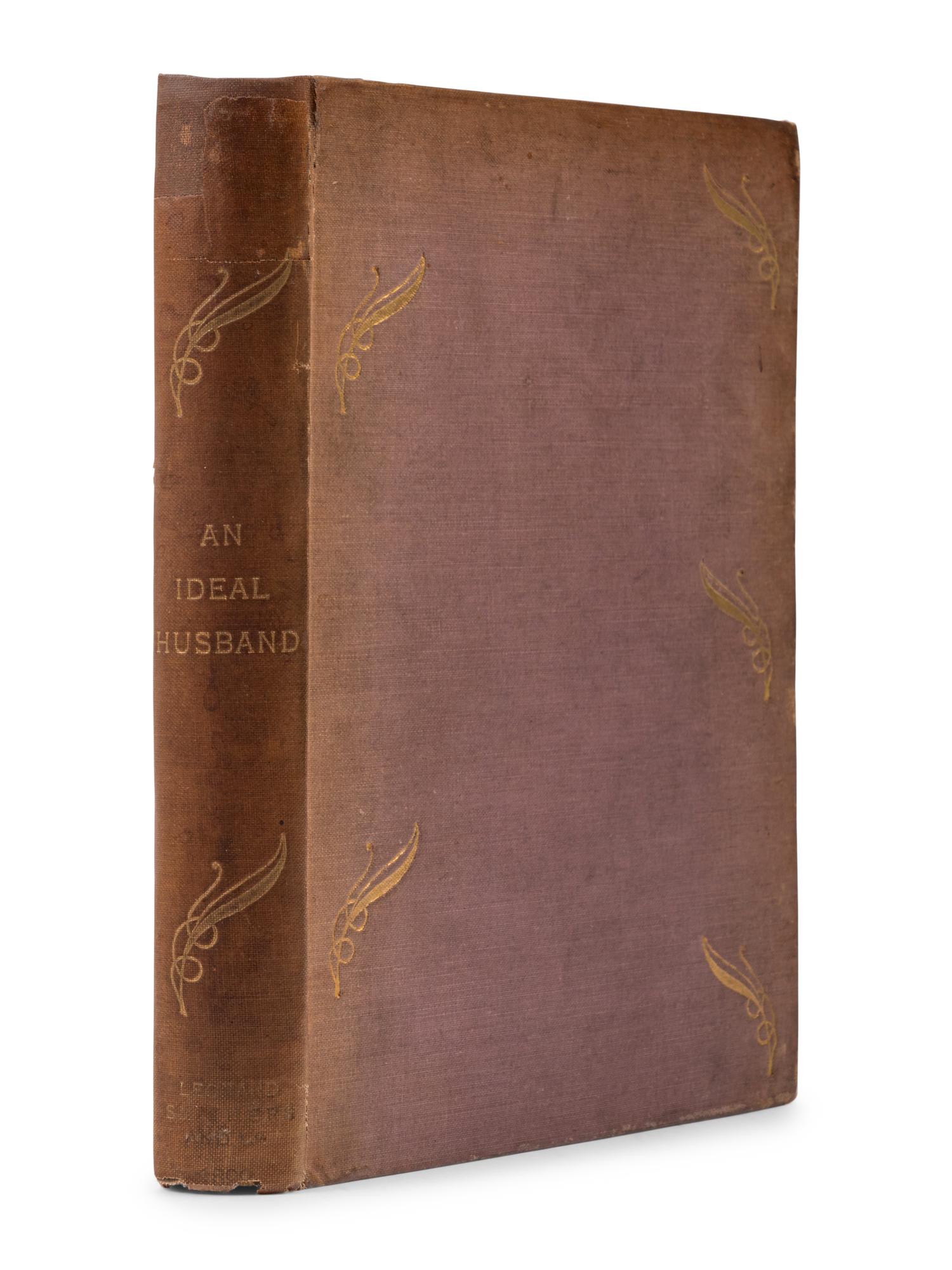 WILDE, Oscar (1854-1900). An Ideal Husband . London: Leonard Smithers and Co., 1899.