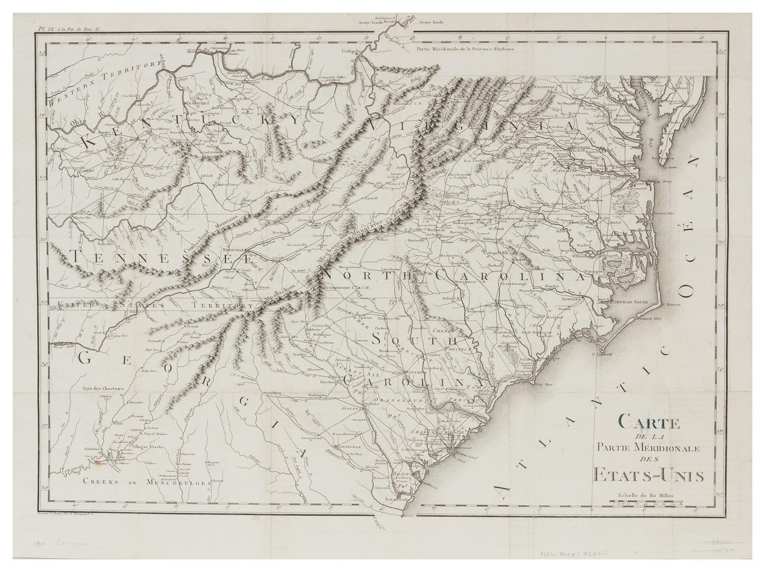 CREVECOEUR, Michel Guillaume Saint Jean de (1735-1813)