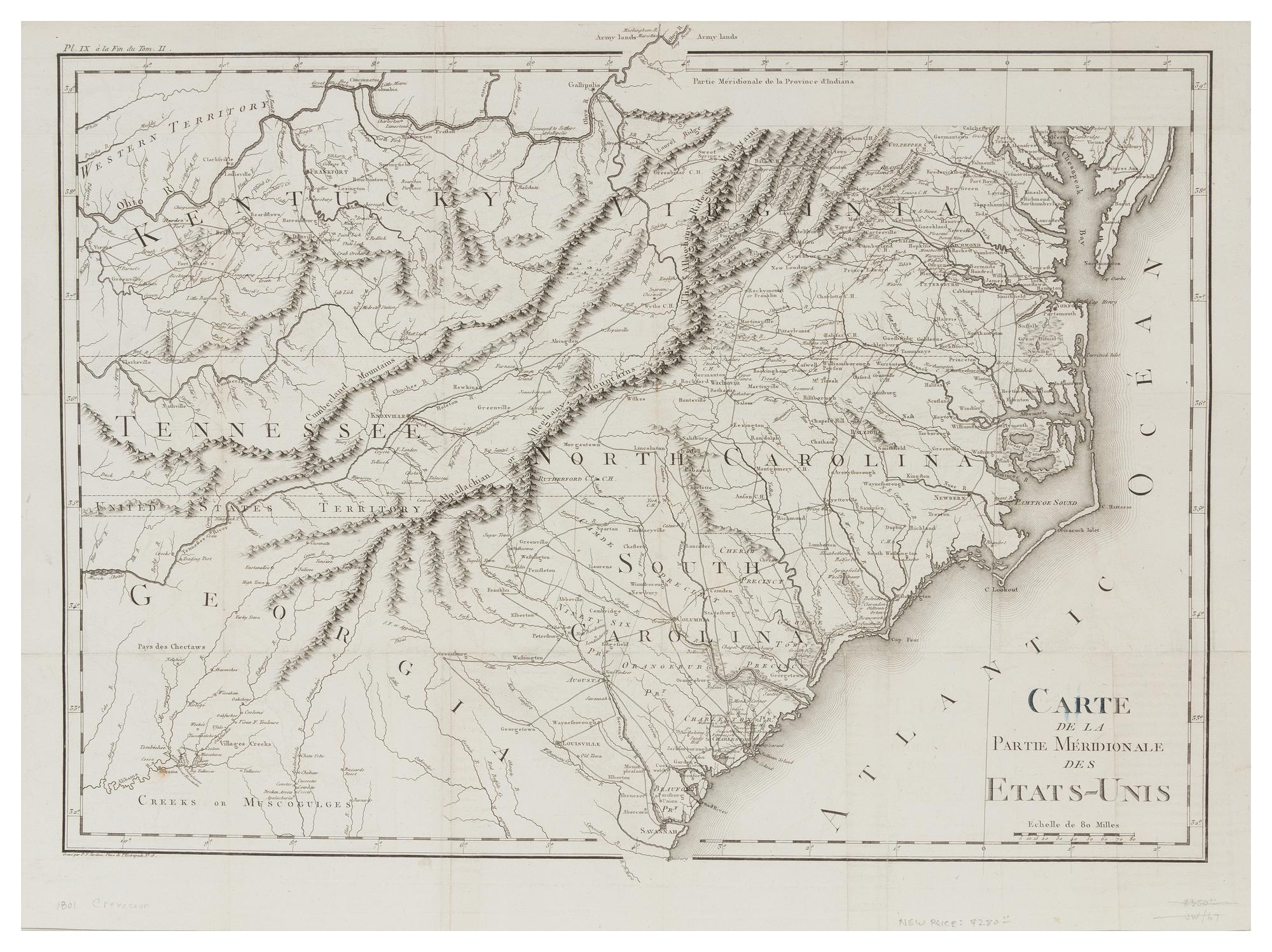 CREVECOEUR, Michel Guillaume Saint Jean de (1735-1813)