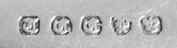 An Assembled Silver Flatware Service, Various Makers, Thread and Fiddle pattern, comprising: 8 dinner knives 6 Irish dinner forks 5 Eng