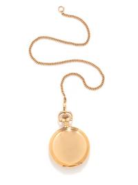 A. LANGE & SÖHNE, YELLOW GOLD HUNTING CASE POCKET WATCH
