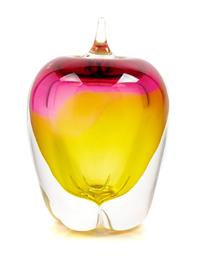 Mark Matthews, (American, b. 1948), Apple Form Paperweight