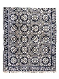Two Jacquard Coverlets, One by Charles Adolph (American/French, 1815-after 1870)