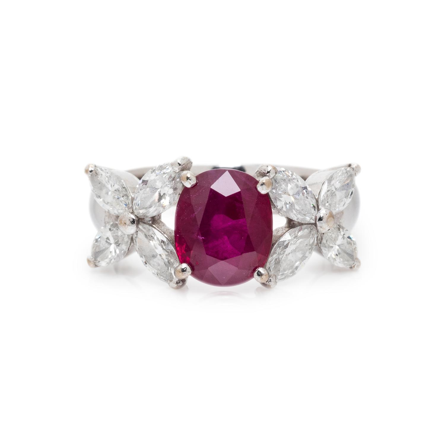 RUBY AND DIAMOND RING