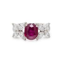 RUBY AND DIAMOND RING