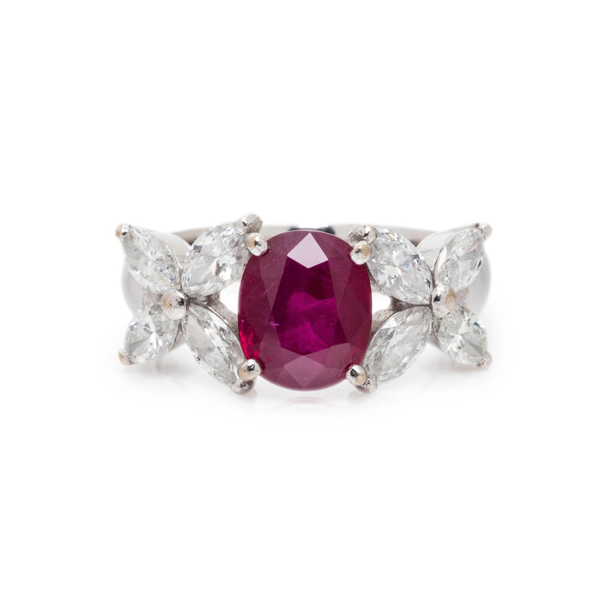 RUBY AND DIAMOND RING