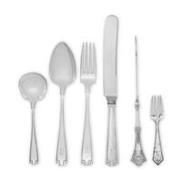 An American Silver Flatware Service