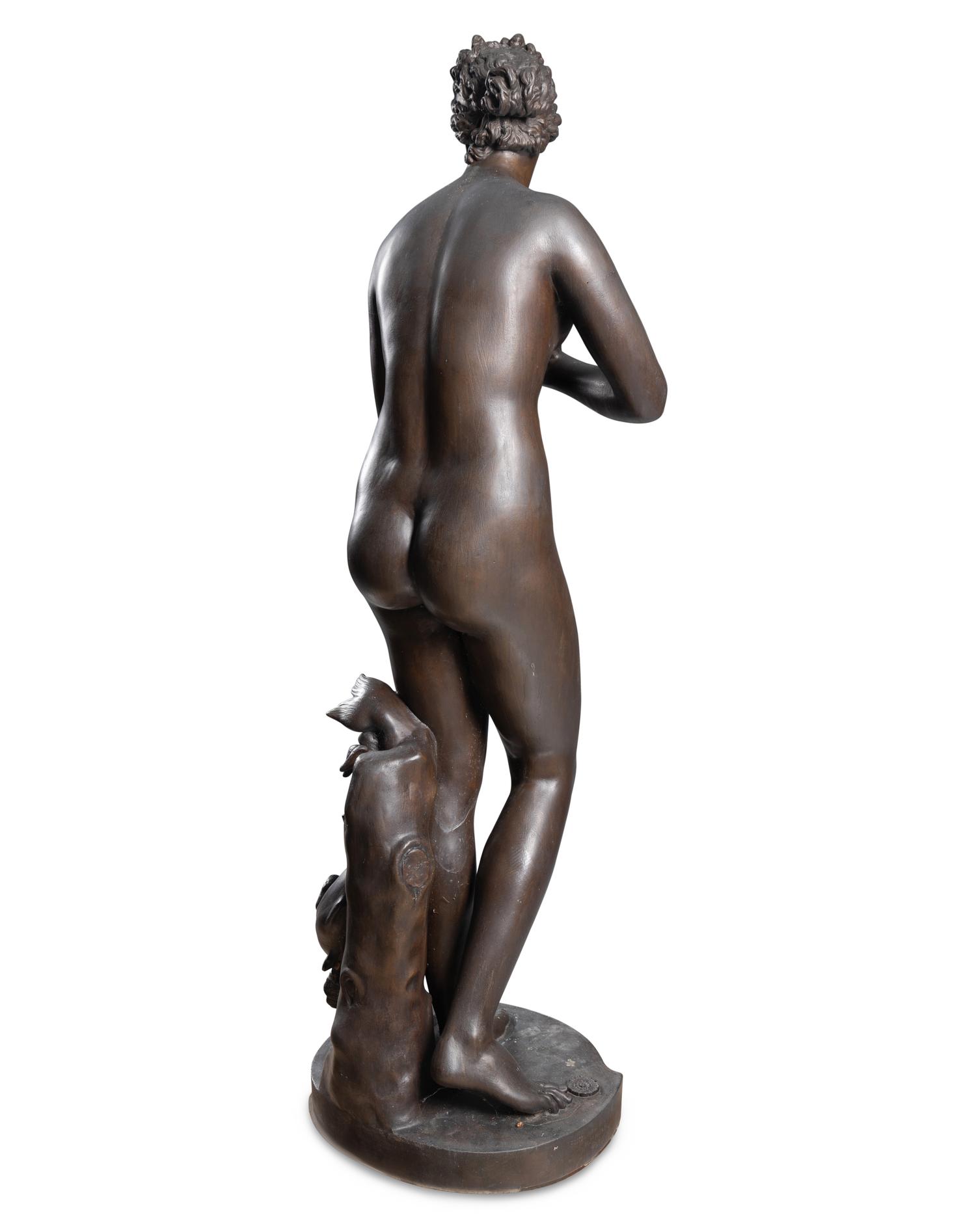 A Bronze Figure of Venus de Medici After the Antique